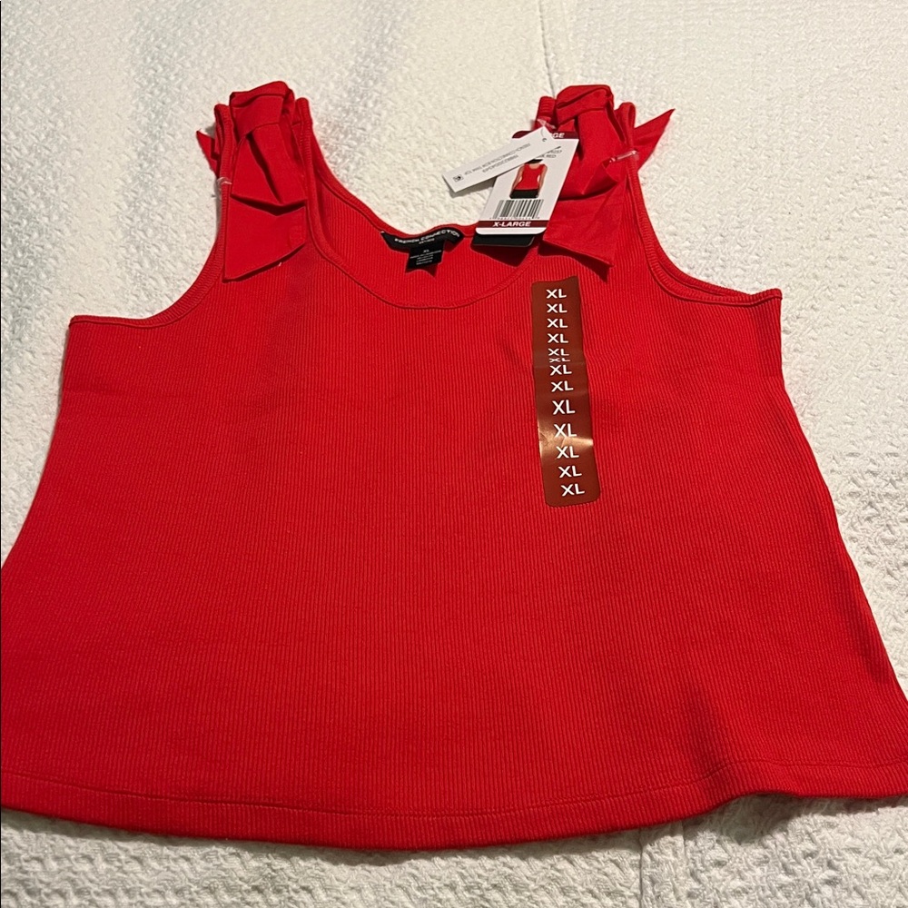French Connection Vibrant Red Kids Camisole